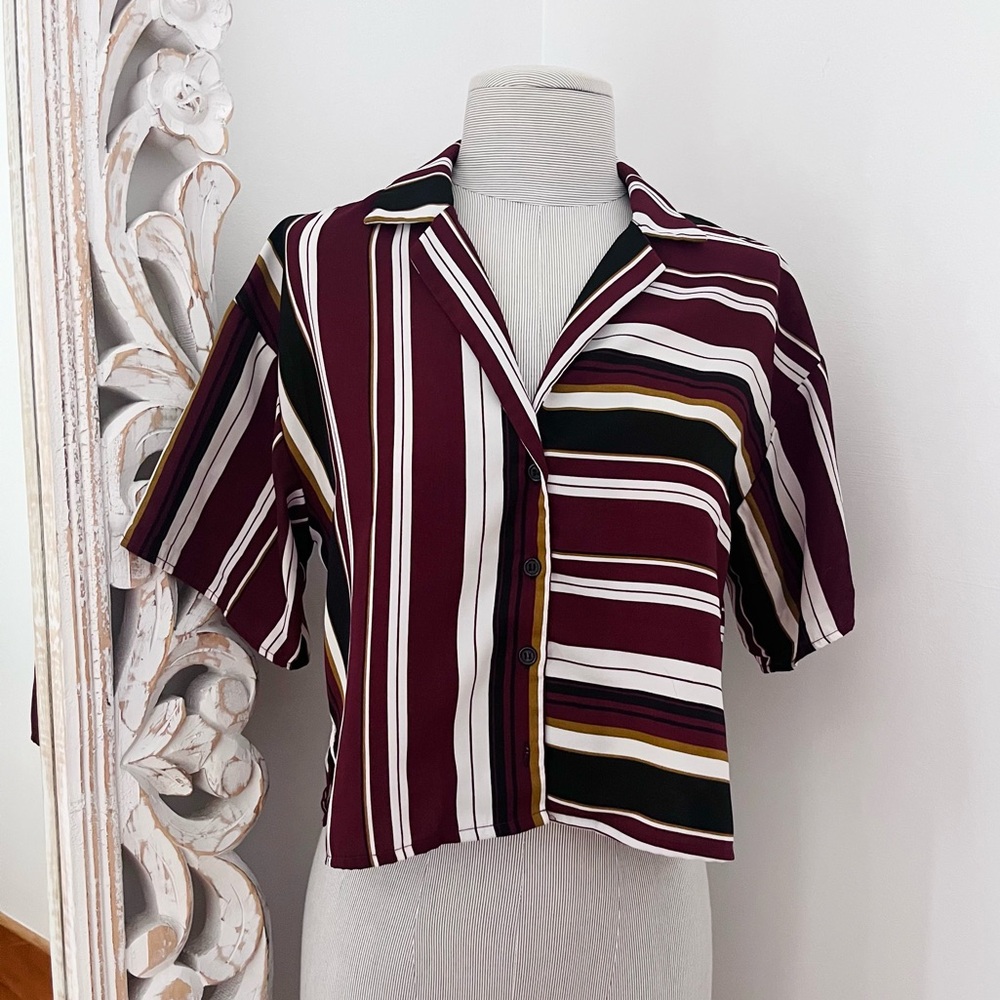 70’s Vibes - Boxy/Crop Shirt